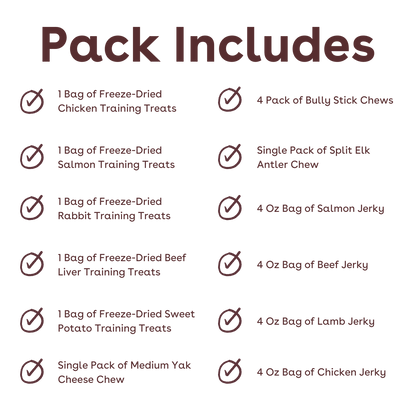 medium dog mega pack inclusions