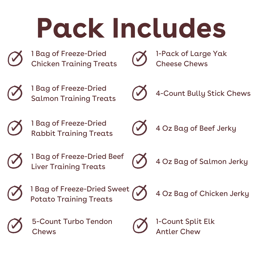 large dog howl pack inclusions