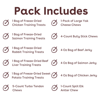 large dog howl pack inclusions