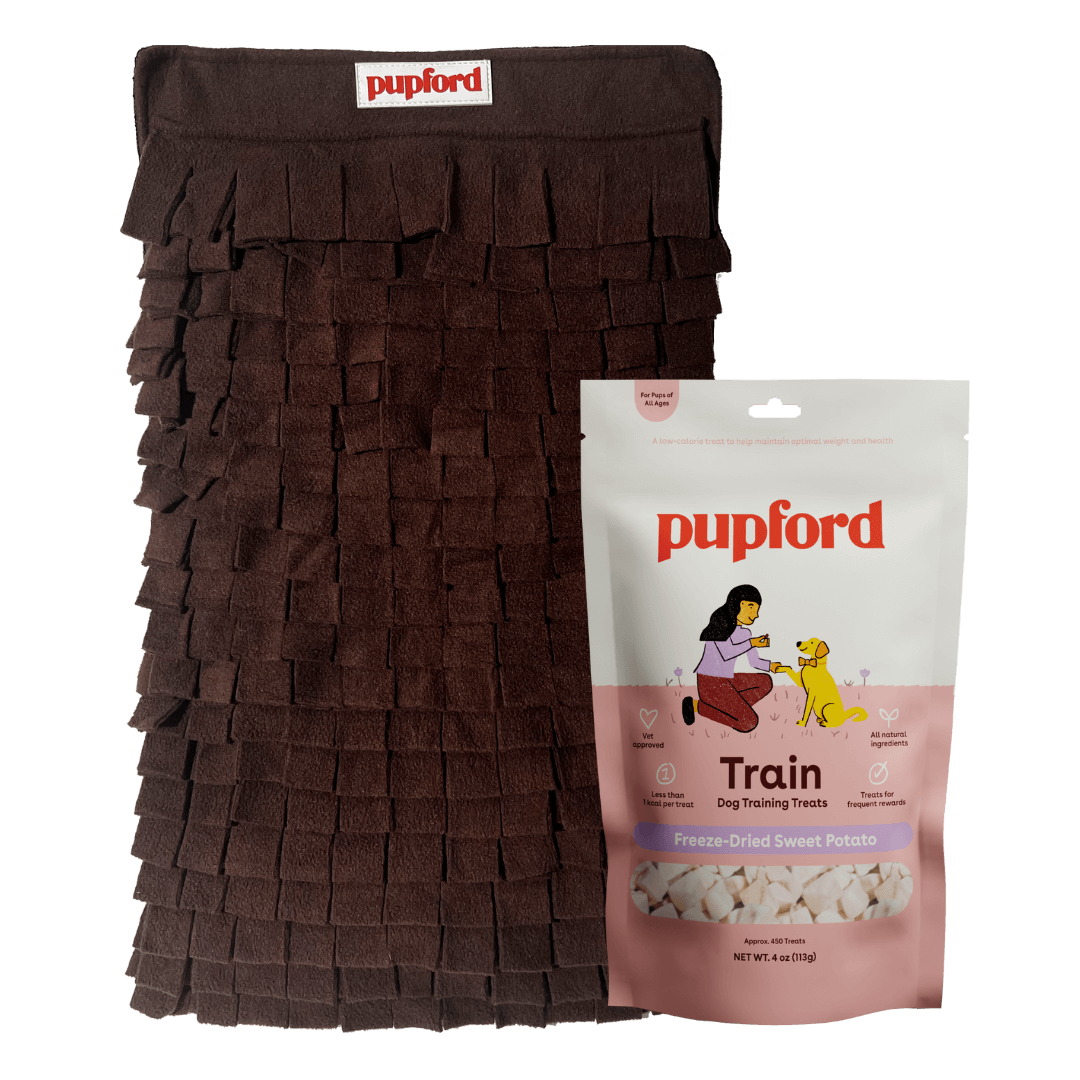 Snuffle mat and sweet potato training treats combo