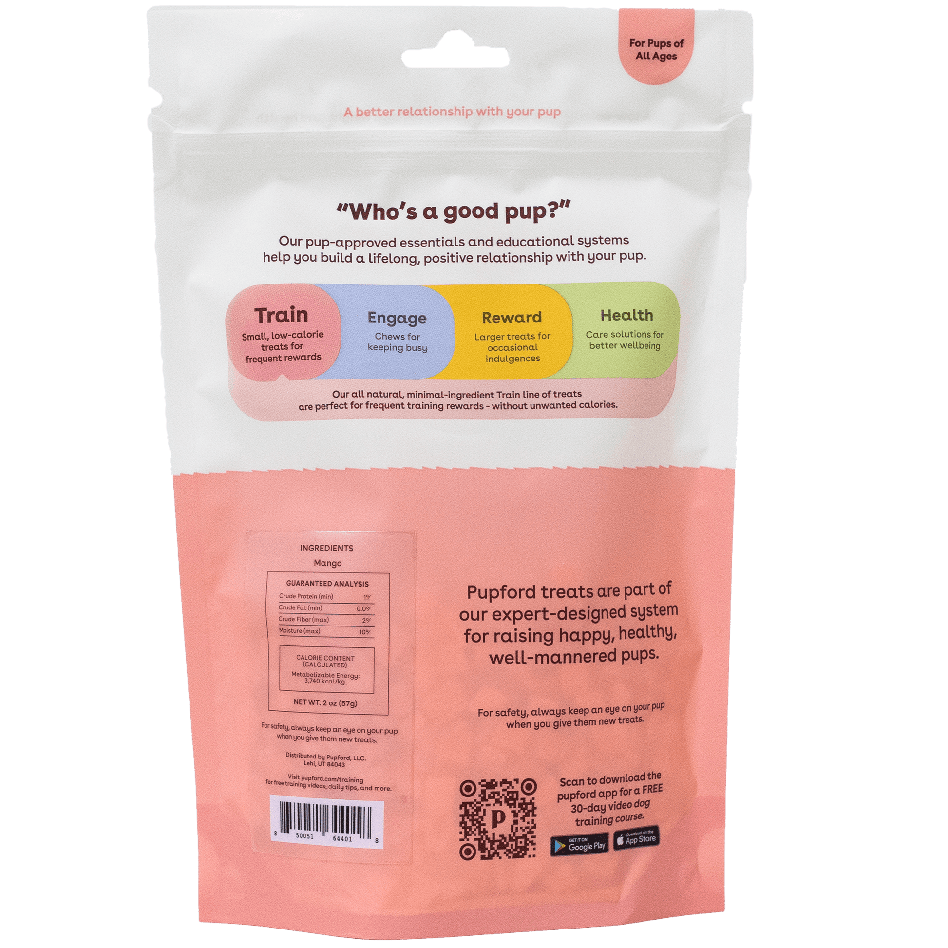 Freeze Dried Mango Training Treats Ingredients | Pupford
