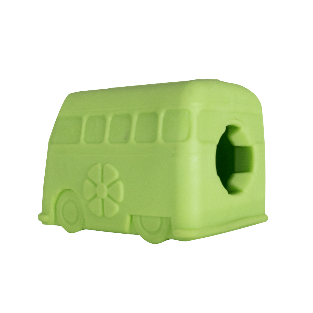 retro van enrichment chew toy open hole | Pupford 