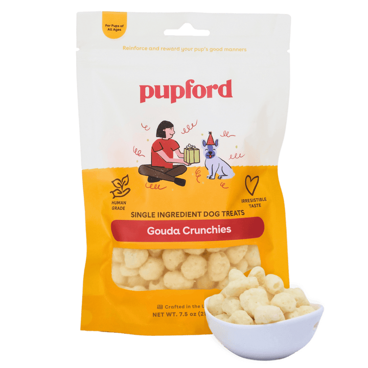 pupford gouda crunchies for dogs