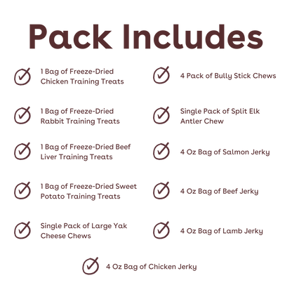large dog great pack inclusions