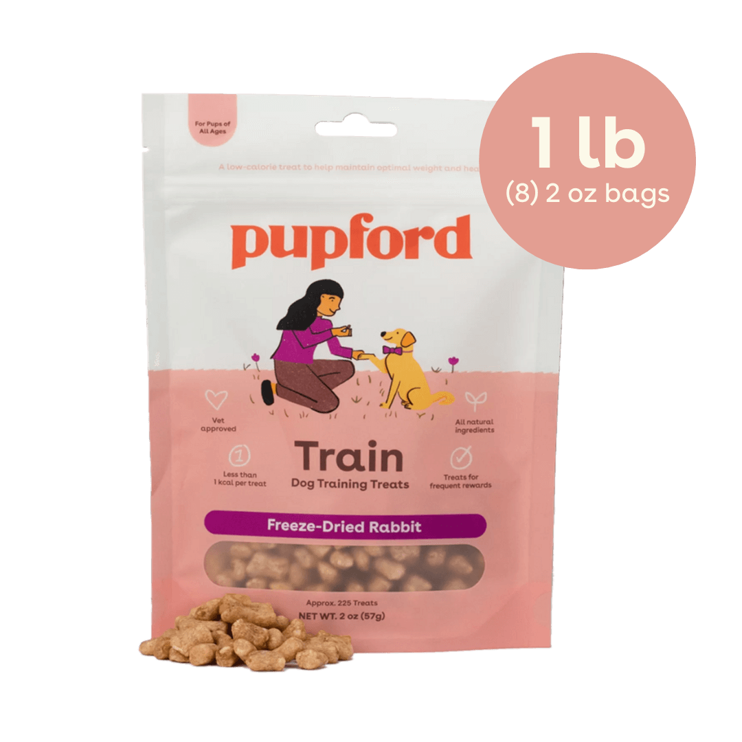 freeze dried rabbit training treats 1lb