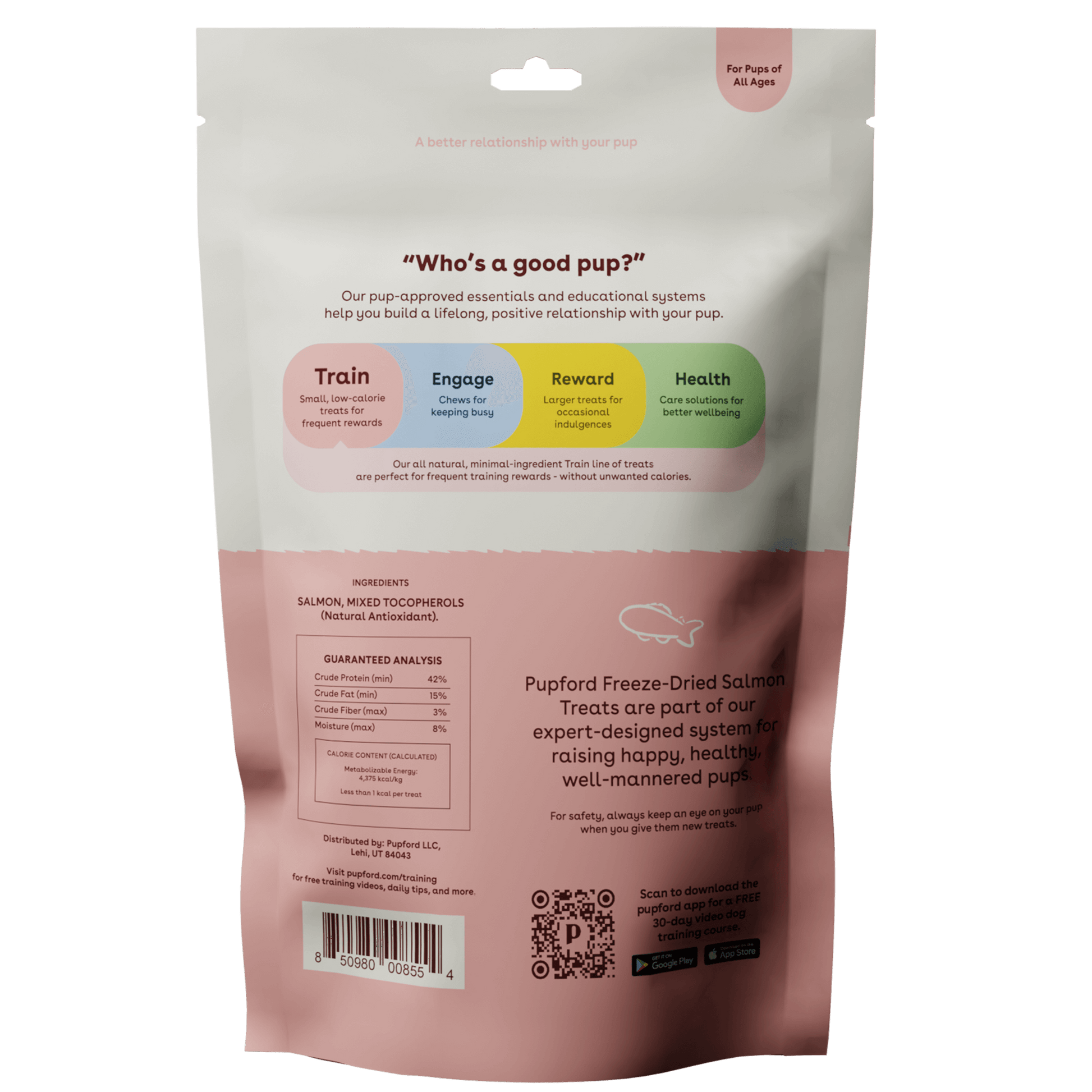 Freeze Dried Salmon Training Treats Ingredients | Pupford