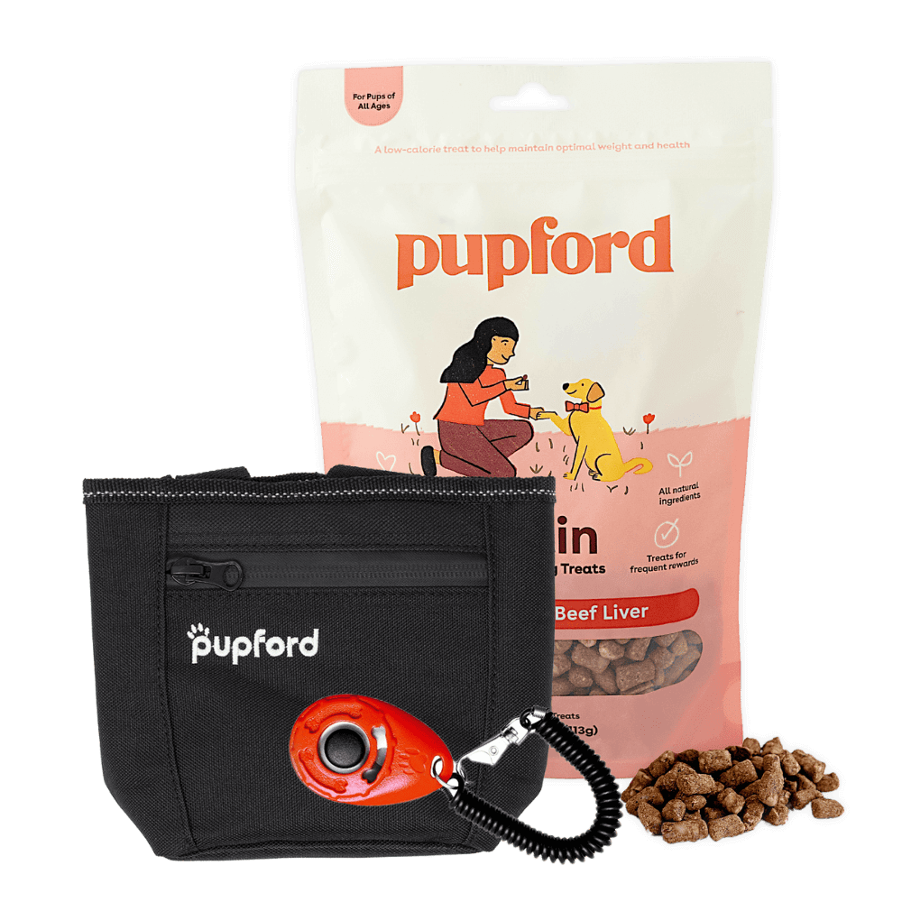 Training Treats and Training Pouch with Clicker