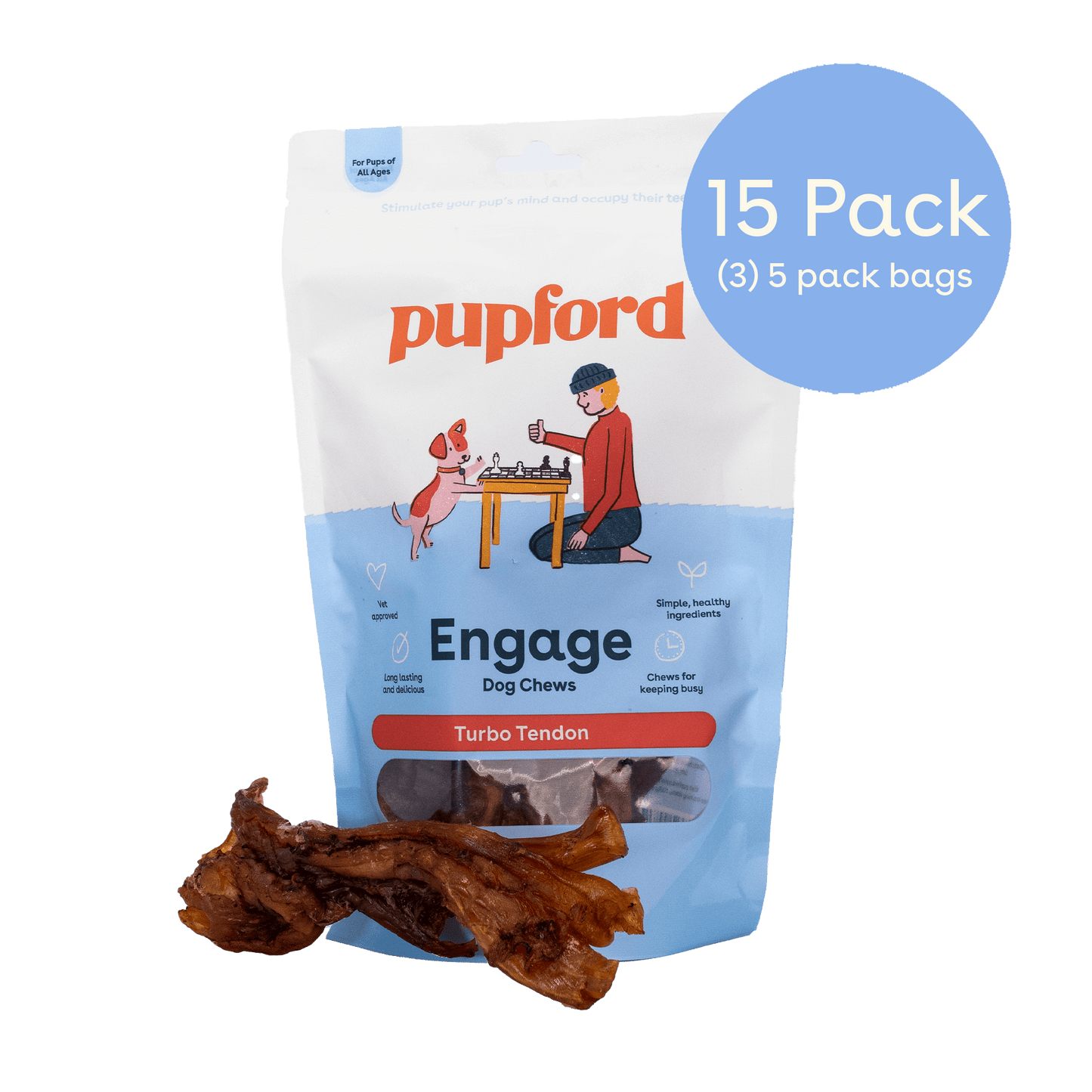 15 pack turbo tendon