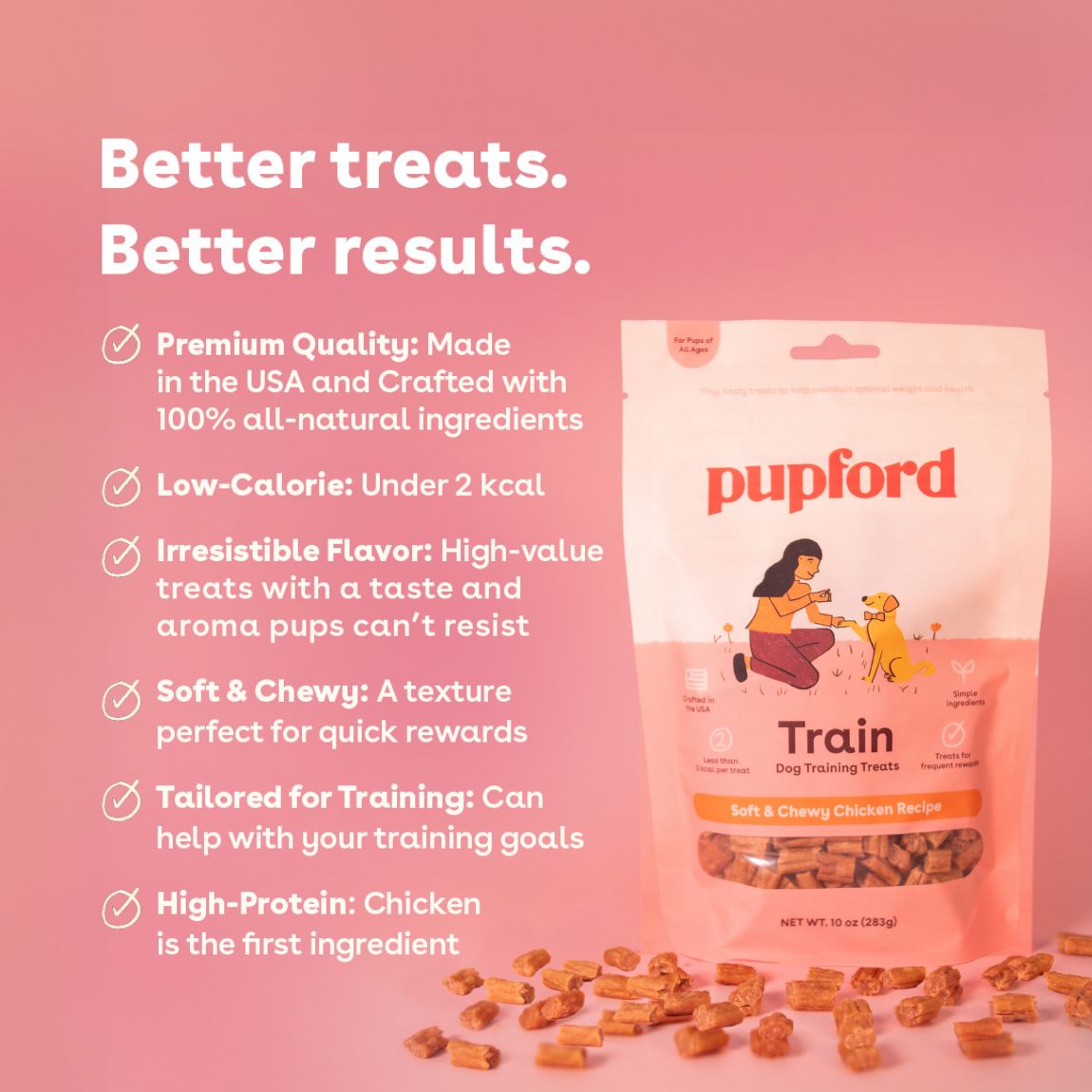 benefits of soft chicken training treats