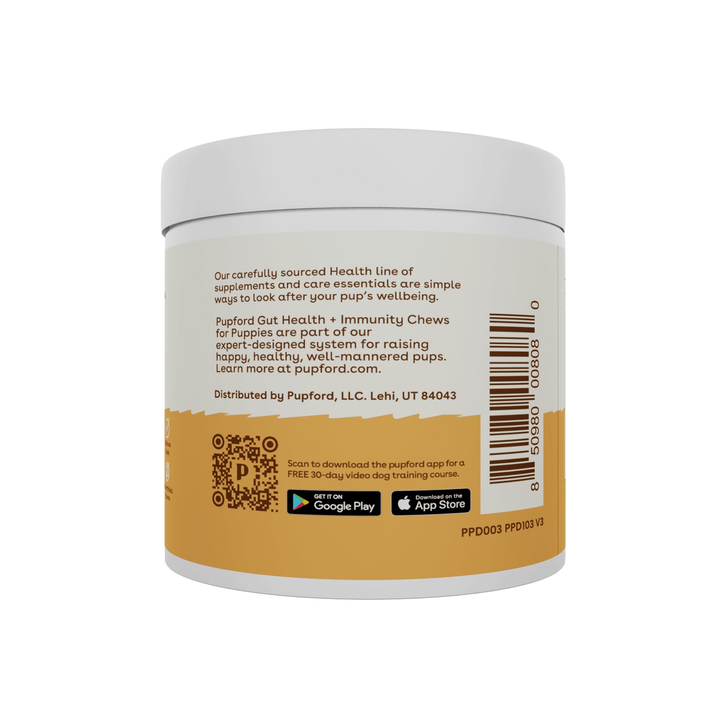 gut health and immunity supplement back