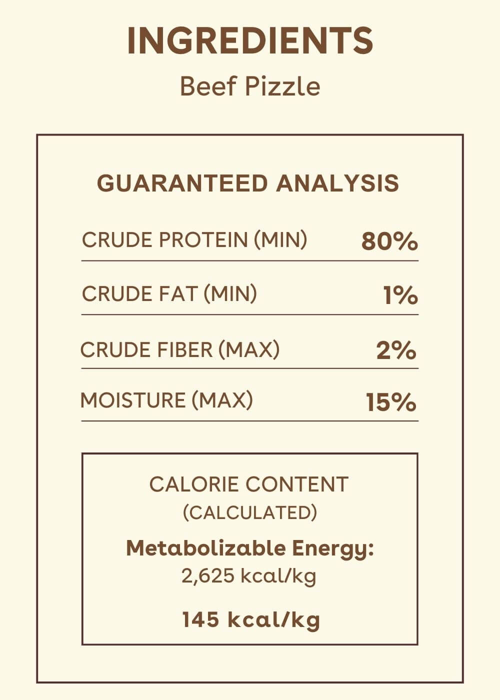 Bully Rings Nutritional Facts Image