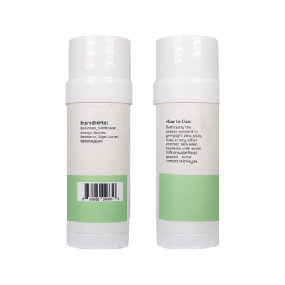 butter up paw balm ingredients and instructions including babassu and mango butter | Pupford