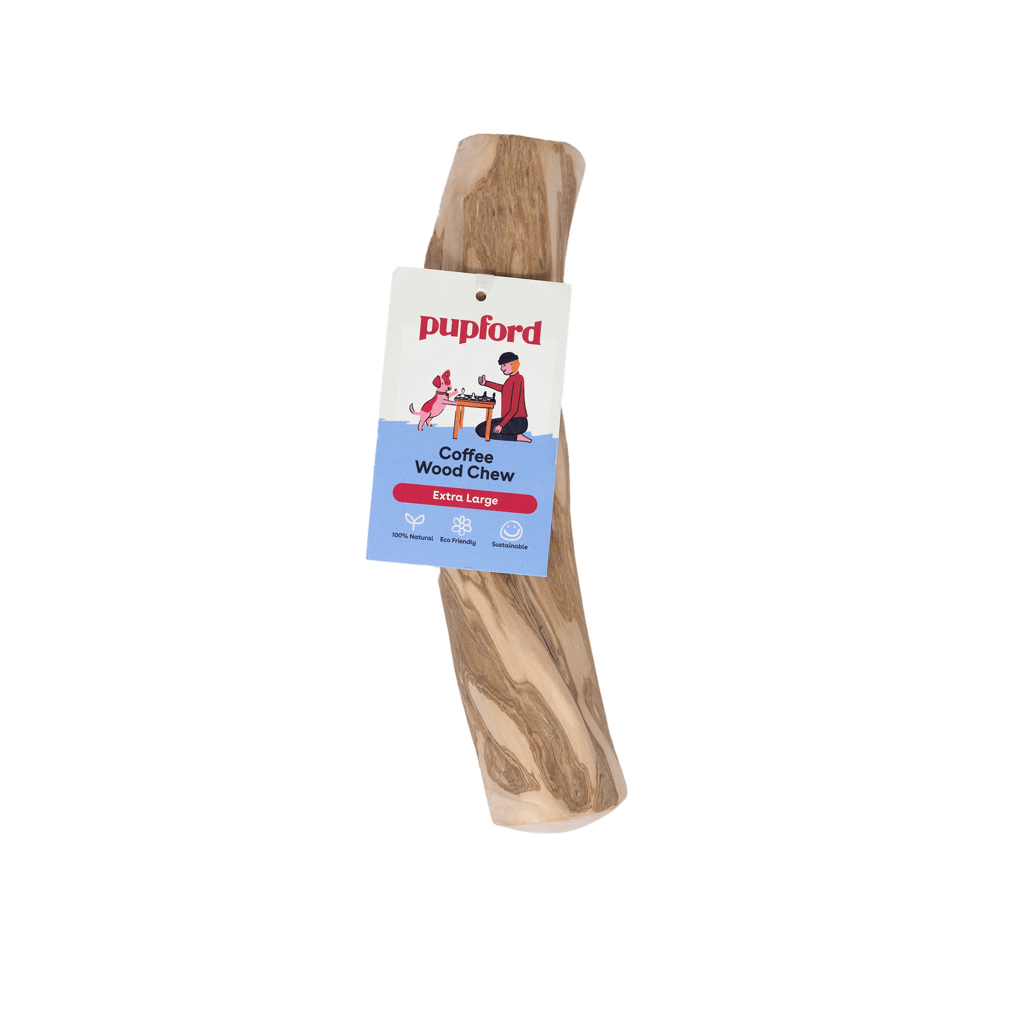Coffee Wood Dog Chew Extra Large 8-10