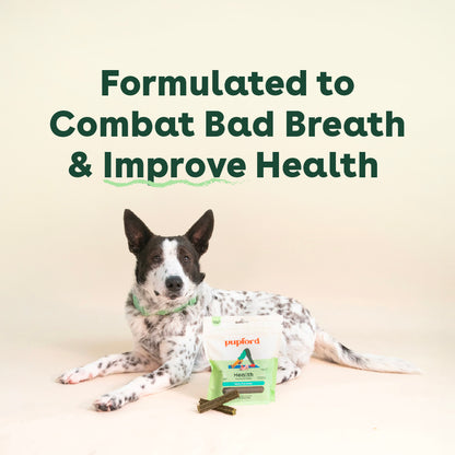 formulated to combat bad breath and improve gut health | Pupford