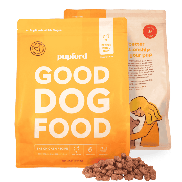 Freeze-Dried Raw Good Dog Food - Chicken Recipe - product image 1