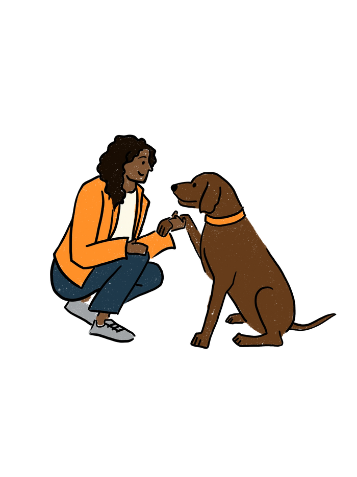 healthy chewing illustration