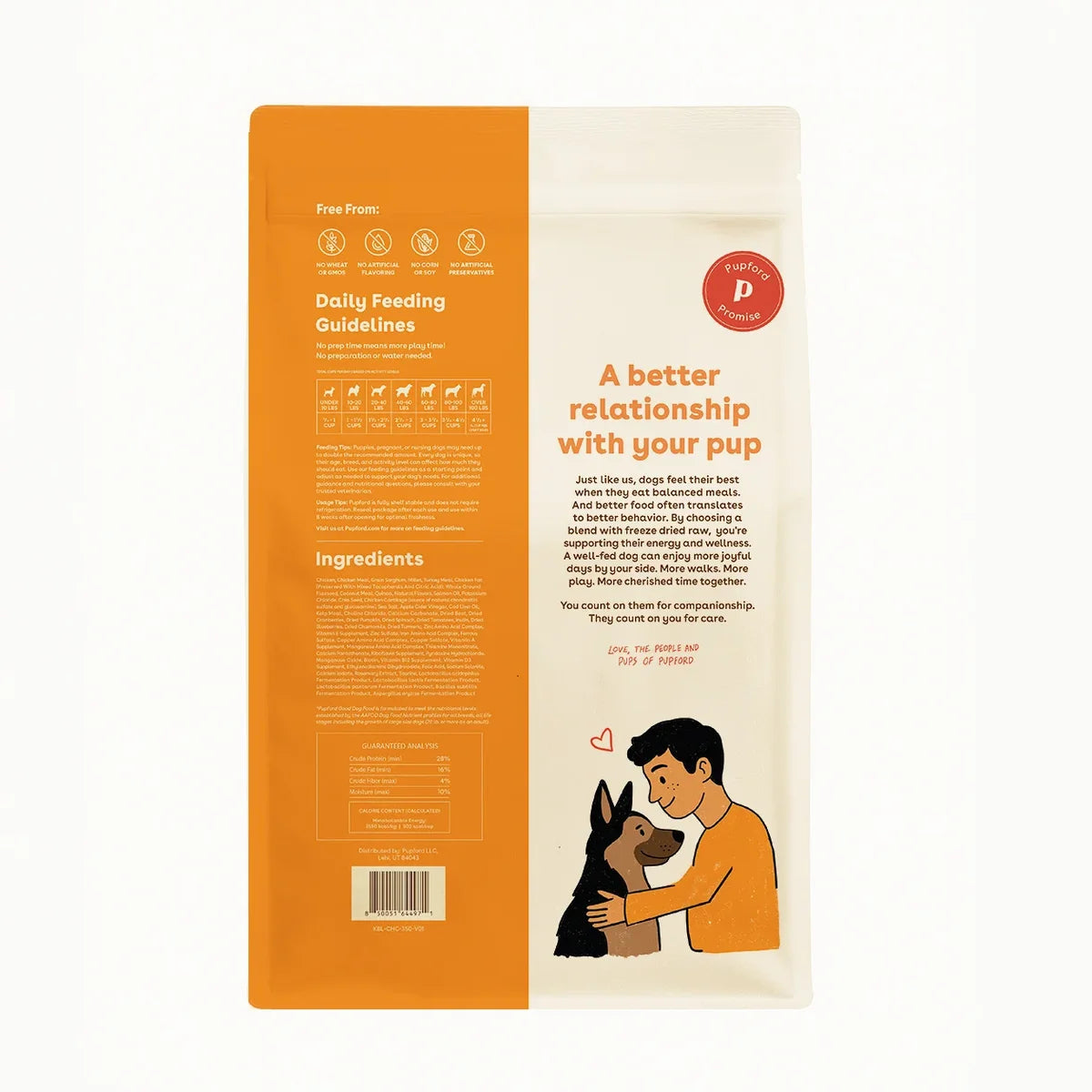 Chicken Kibble + Freeze-Dried Good Dog Food