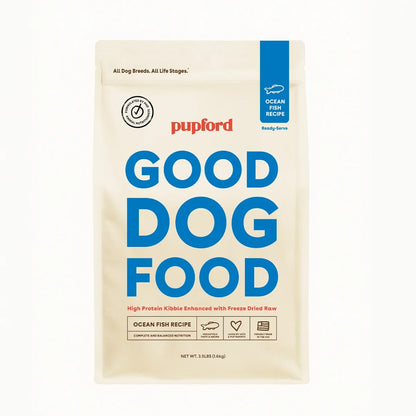 Ocean Fish Kibble + Freeze-Dried Good Dog Food